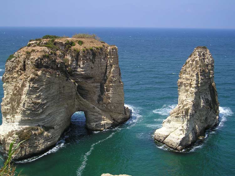 بیروت صخره دوشه