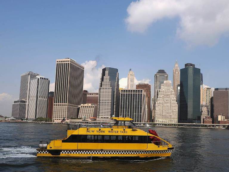 تاکسی آبی شناور در نیویورک
