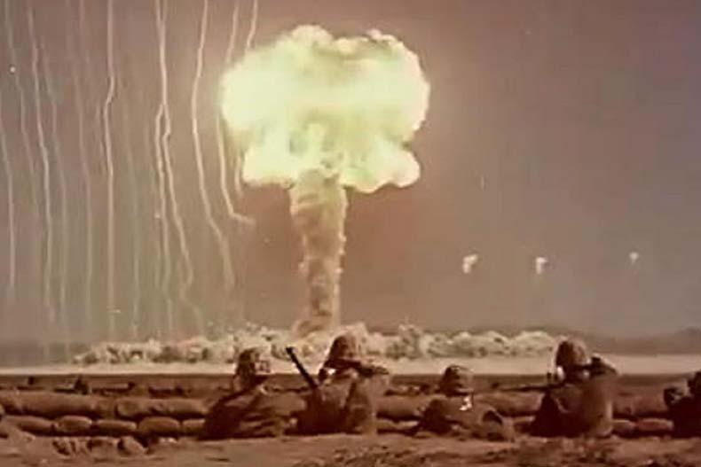 تصاویری از نوادا پس از انفجار هسته‌ای