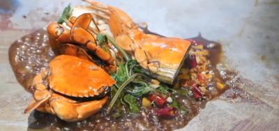 هنر خیابانی: پخت خرچنگ در تایوان