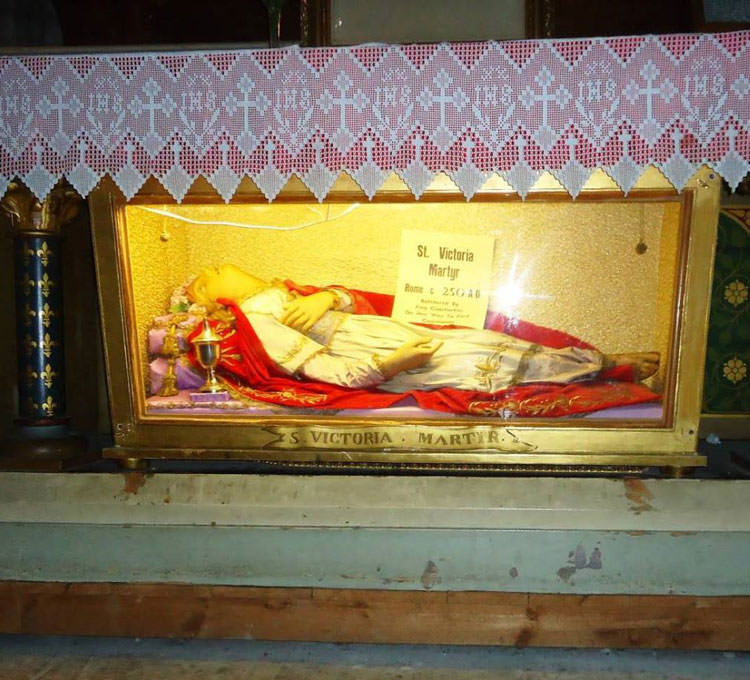 نمایشگاه جنازه‌های ترسناک قدیسان+ عکس