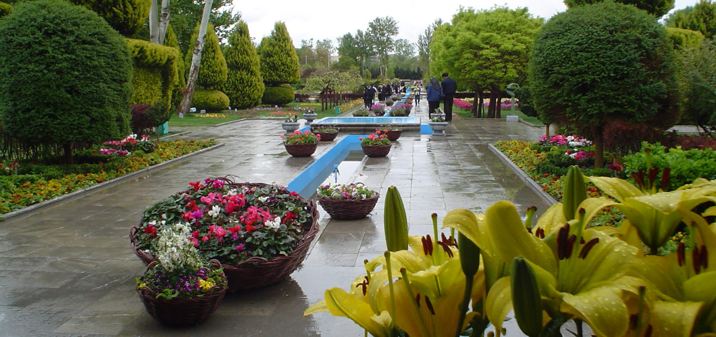 عکس های زیبا از باغ گلها اصفهان