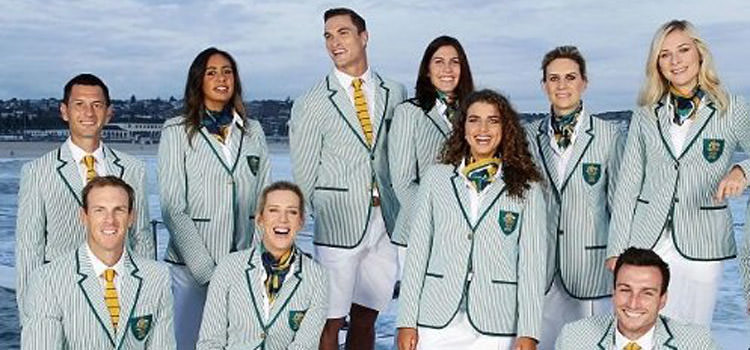 لباس کاروان استرالیا در المپیک ریو