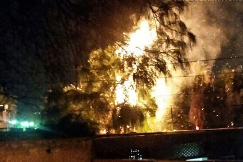 وقوع آتش سوزی در مجتمع پتروشیمی بوعلی ماهشهر