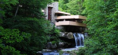 خانه آبشار،‌ آرامش‌بخش‌ترین خانه دنیا در پنسیلوانیا