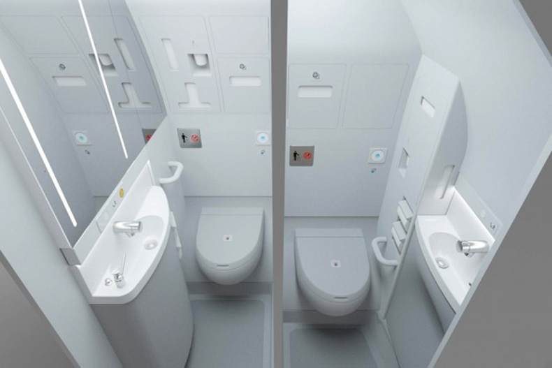 حقایقی جالب در مورد توالت های هواپیما