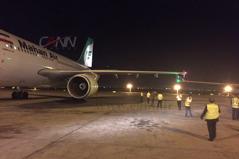 برخورد هواپیمای ماهان ایر و عماد ایر در فرودگاه امام خمینی (ره)