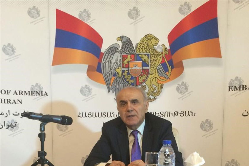 رایزنی‌ سفیر ارمنستان برای افزایش تعاملات بانکی با ایران