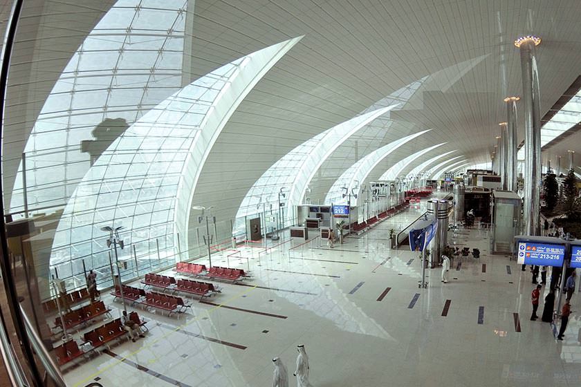 آشنایی با ۲ فرودگاه شگفت انگیز کشور امارات