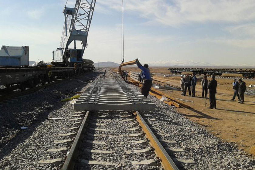 پایان ساخت راه‌ آهن همدان-تهران تا پایان سال جاری