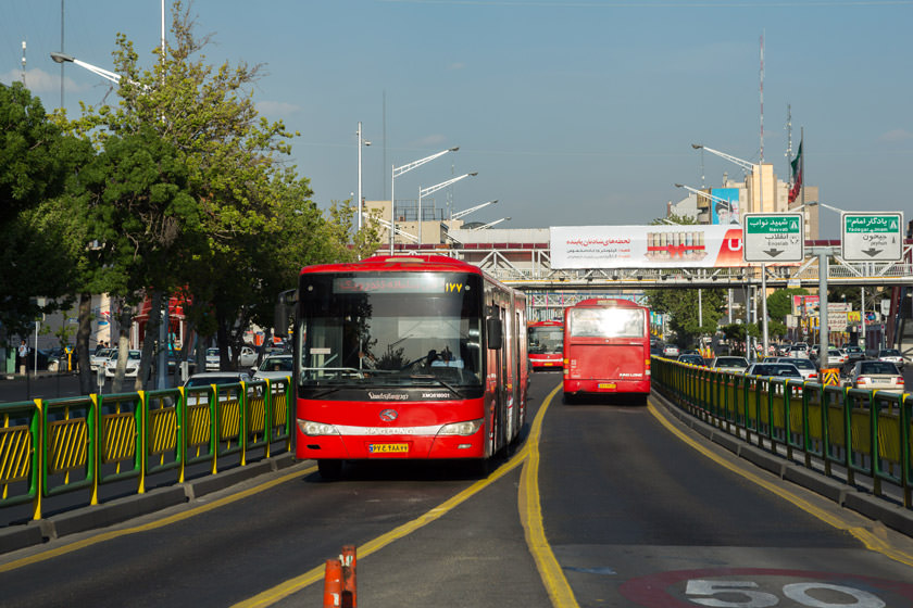حمل و نقل عمومی در تهران؛ BRT