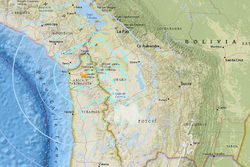 زلزله ۶.۳ ریشتری شیلی را لرزاند