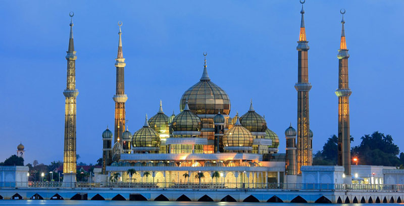 مسجد کریستالی، مالزی
