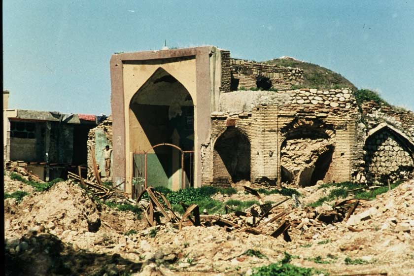 زلزله کرمانشاه به برخی از بناهای تاریخی غرب کشور آسیب وارد کرد