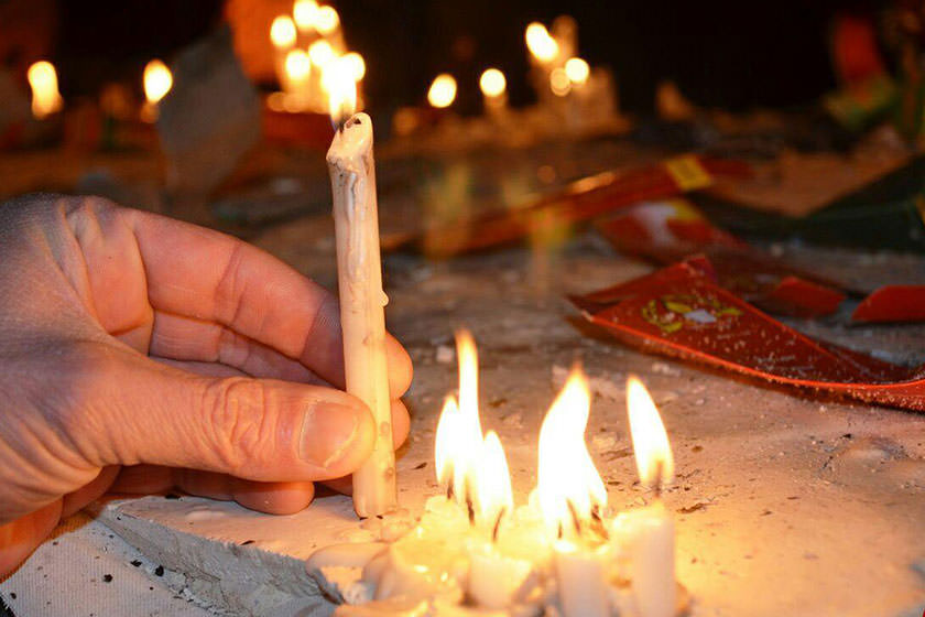 ثبت ملی مراسم «میلک دگیر کرده» (شمع روشن کردن) شهر سرایان