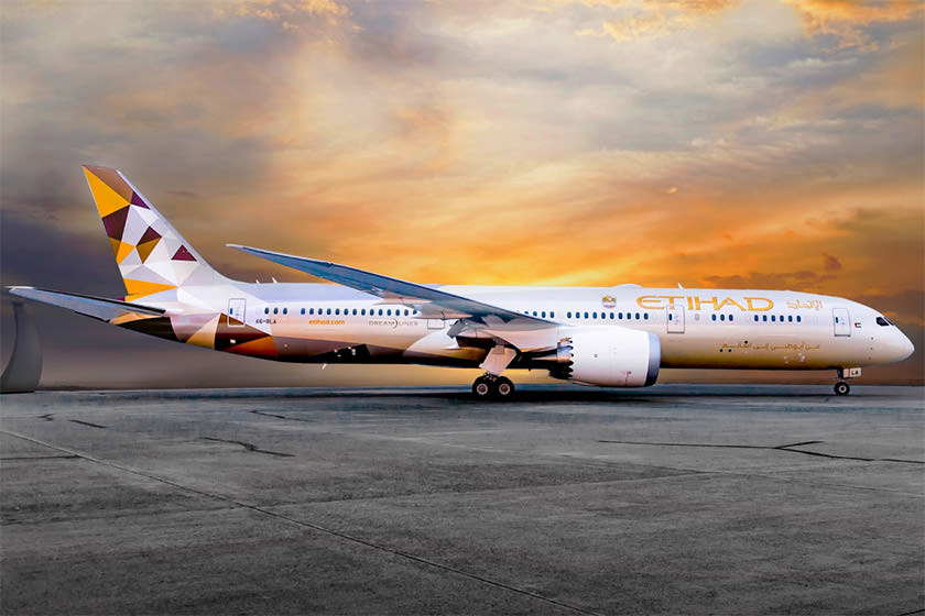 هواپیمایی اتحاد پروازهای ابوظبی - دالاس را به حالت تعلیق درمی‌آورد
