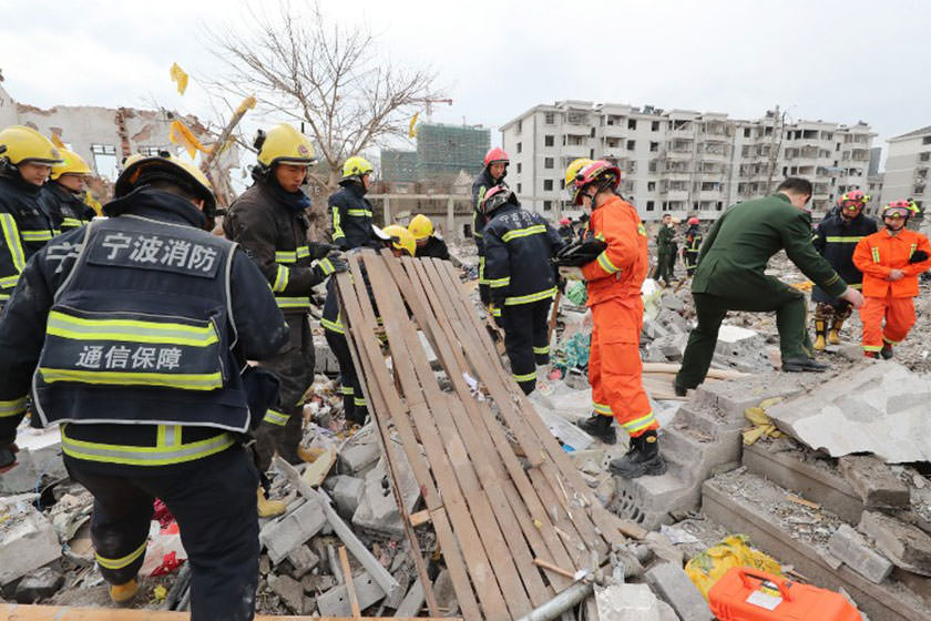 انفجار در شهر بندری «نانگبو» در چین