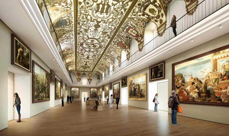 غلاقه مندان به هنر در موزه پرادو
