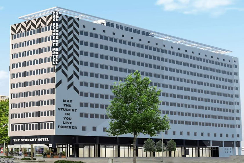 هتل استیودنت تا تابستان ۲۰۱۸ در درسدن آلمان افتتاح خواهد شد