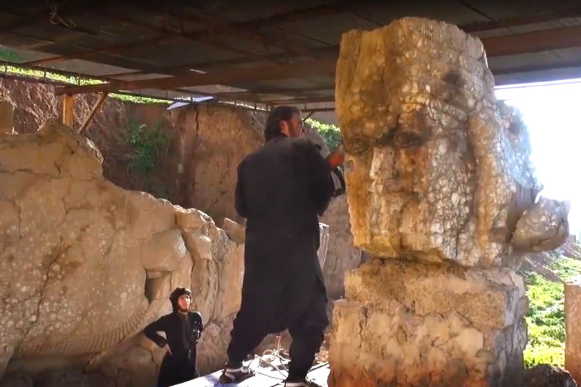 بازپیرایی بناهای تاریخی تخریب‌ شده به‌ دست داعش