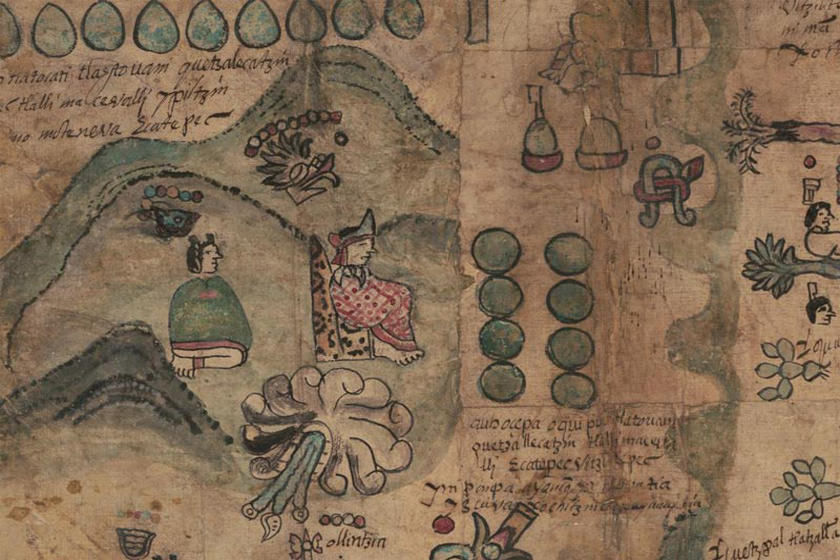 نقشه ای از قوم آزتک،  نوع زندگی در مکزیک را  در سده ۱۵۰۰ فاش کرد