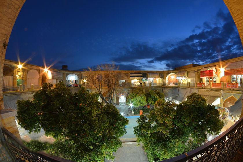 سرای مشیر، شکوه معماری در بازار وکیل شیراز