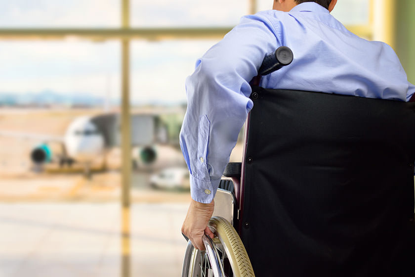 بلیت هواپیما برای معلولان نیم بها شد