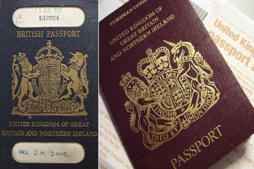  خبر هزینه ۵۰۰ میلیون پوندی تغییر پاسپورت های انگلستان کذب است