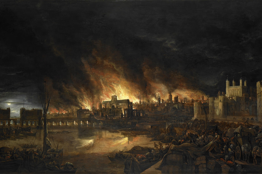 لندن در آتش و جنگ؛ عظیم ترین ساختمان های ویران شده در لندن
