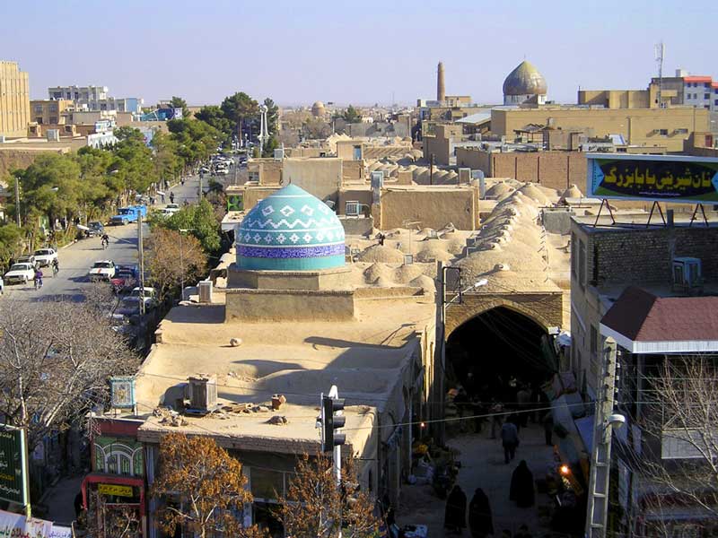 مسجد در کنار ورودی بازار دامغان