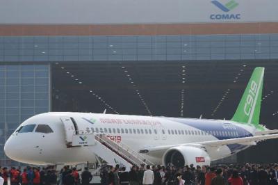نخستین هواپیمای مسافری ساخت چین به زودی آغاز به کار می‌کند