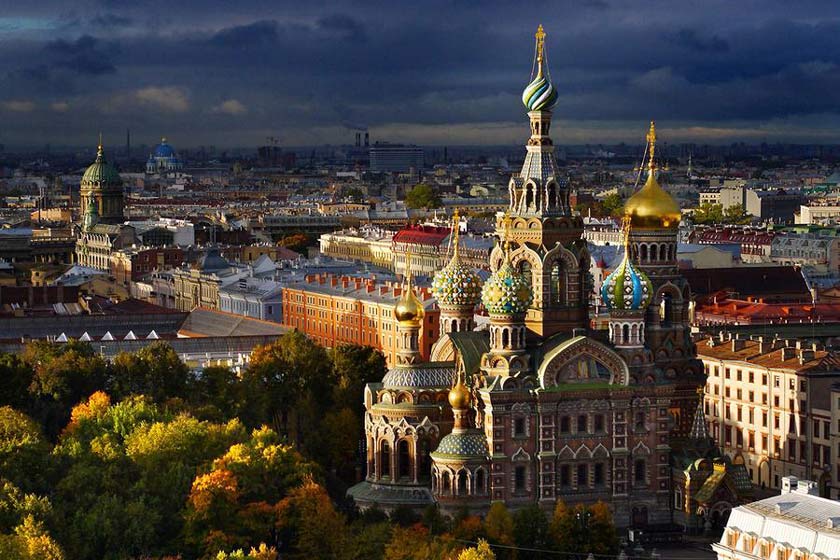  بناهای مشهور سن پترزبورگ، روسیه