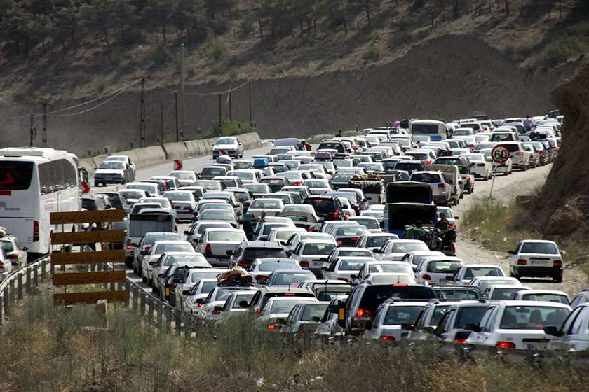 محدودیت های ترافیکی جاده چالوس در روزهای ۱۱ تا ۱۴ فروردین اعلام شد