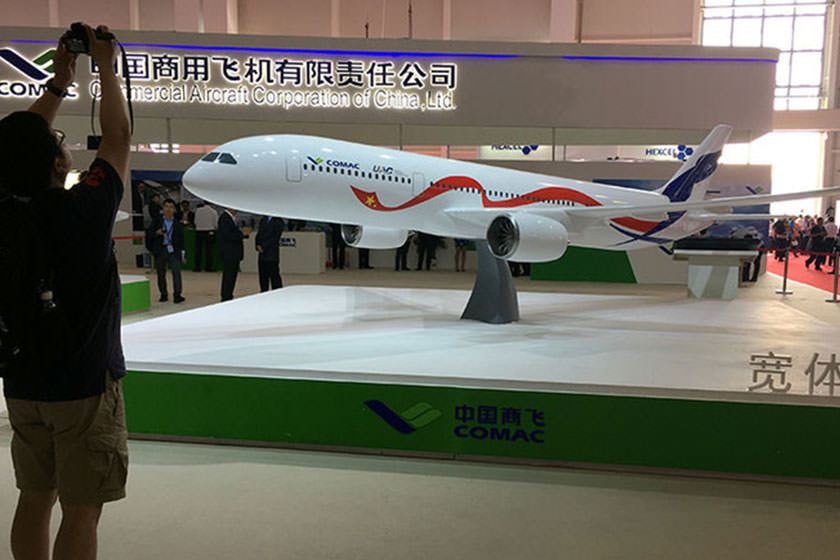 ساخت هواپیمای پهن پیکر با همکاری چین و روسیه