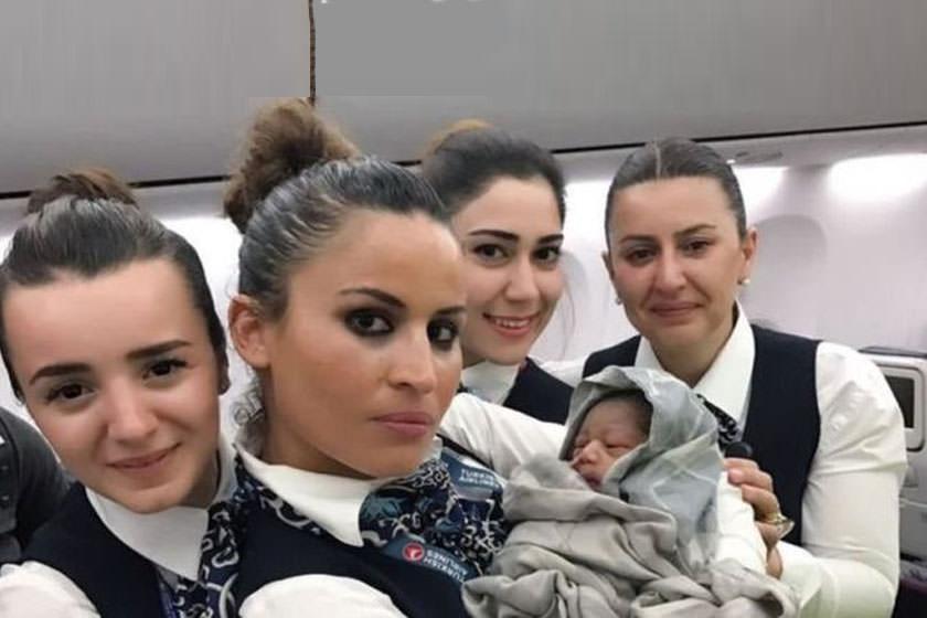 به دنیا آمدن یک نوزاد در ارتفاع ۴۲ هزار پایی در پرواز ترکیه