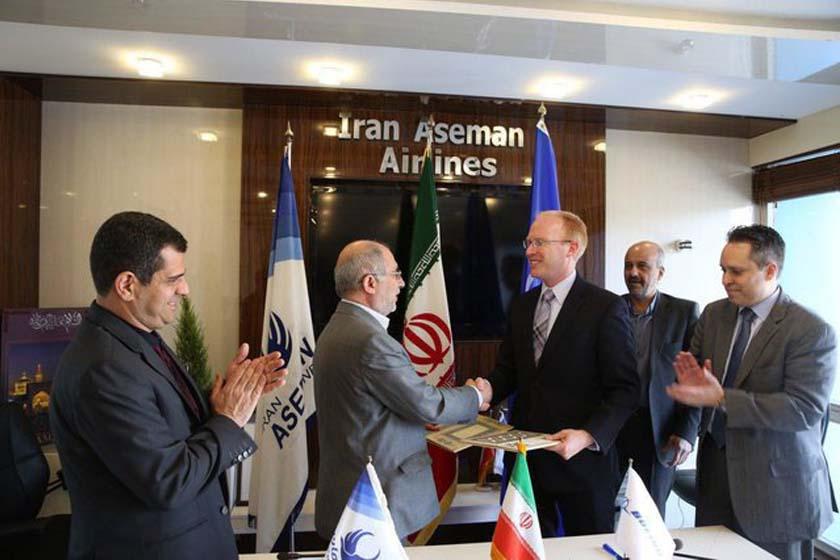 شرکت هواپیمایی آسمان دومین ایرلان ایرانی در خرید هواپیمای ۷۳۷