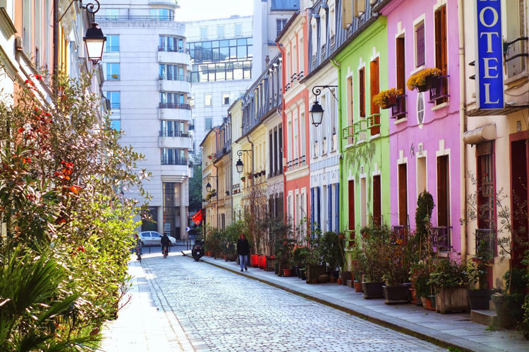 خیابان زیبا در فرانسه