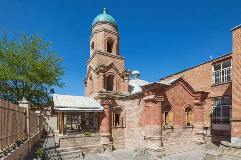 کلیسای کانتور، یادگار روس ها در قزوین