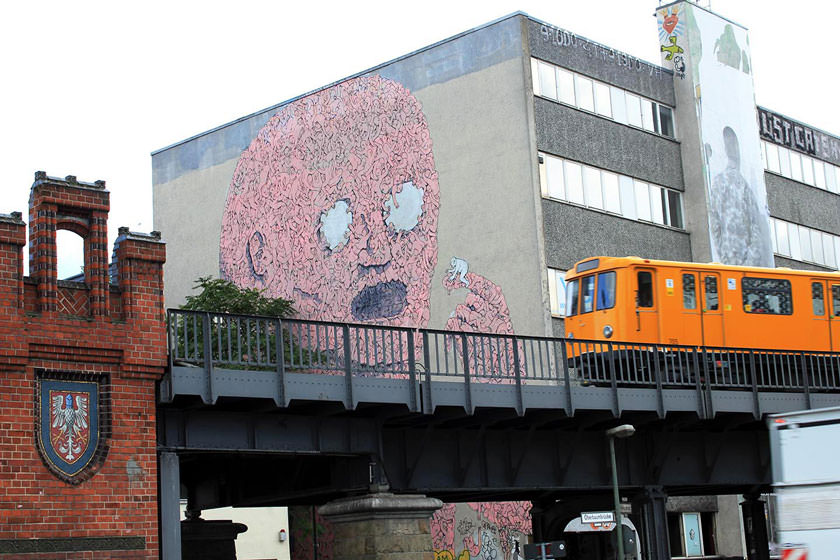 کرویتزبرگ، آمیزه ای از هنر گرافیتی و بقایای جنگ سرد در قلب برلین