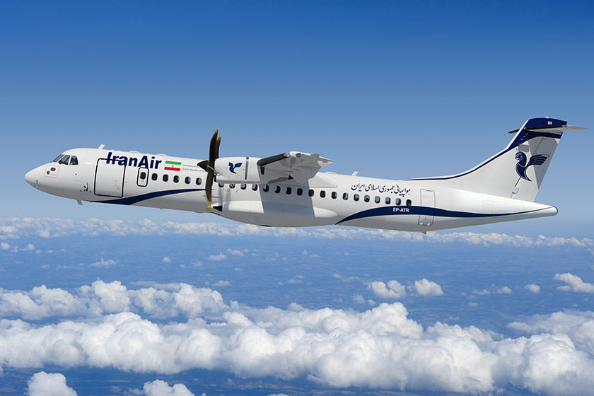 نخستین فروند از هواپیماهای ATR هفته آینده به ایران می‌آید