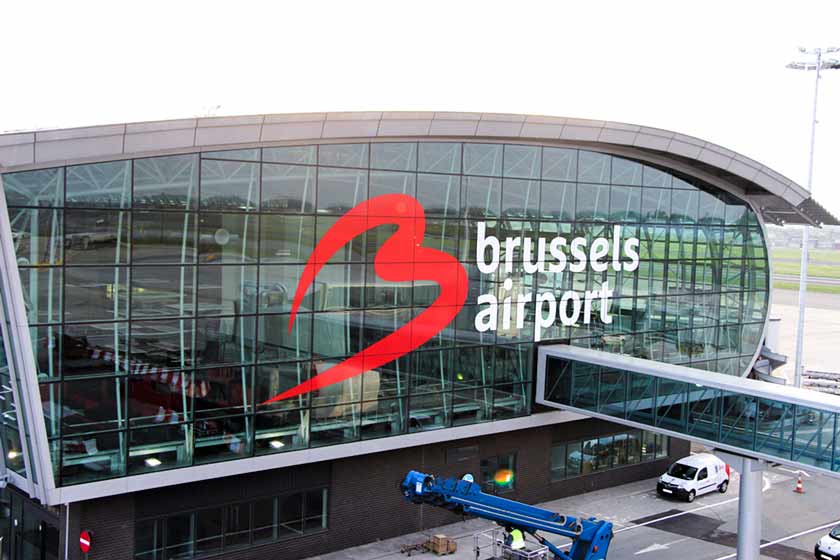 فعالیت فرودگاه بین المللی بروکسل به دلیل وقوع آتش سوزی متوقف شد