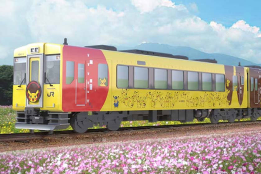 قطار ژاپن؛ بهشت عاشقان پوکمون!