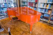 کتابخانه کاخ نیاوران - آثار هنری حجمی (پیانو Bechstein، کشور تولید کننده‌: آلمان ، سال تولید: ۱۹۲۵ میلادی)