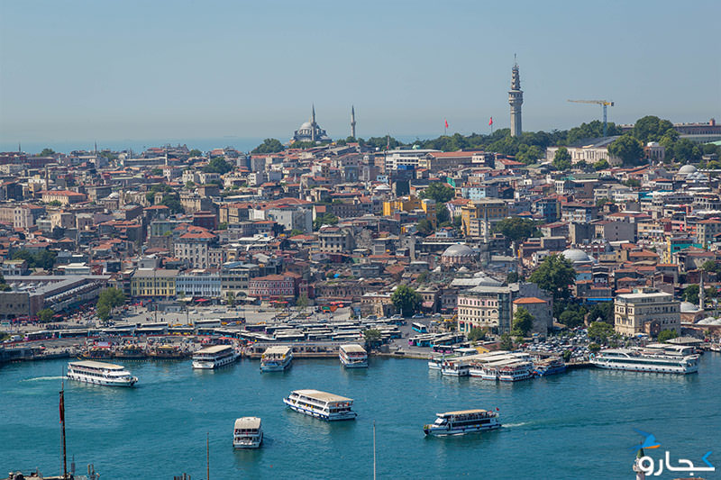نمای استانبول - برج گالاتا