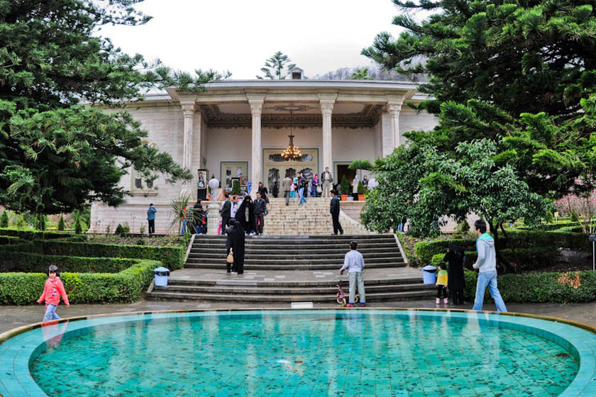 تاسیس باغ ایرانی در محل باغ ملی شهر سانچئون