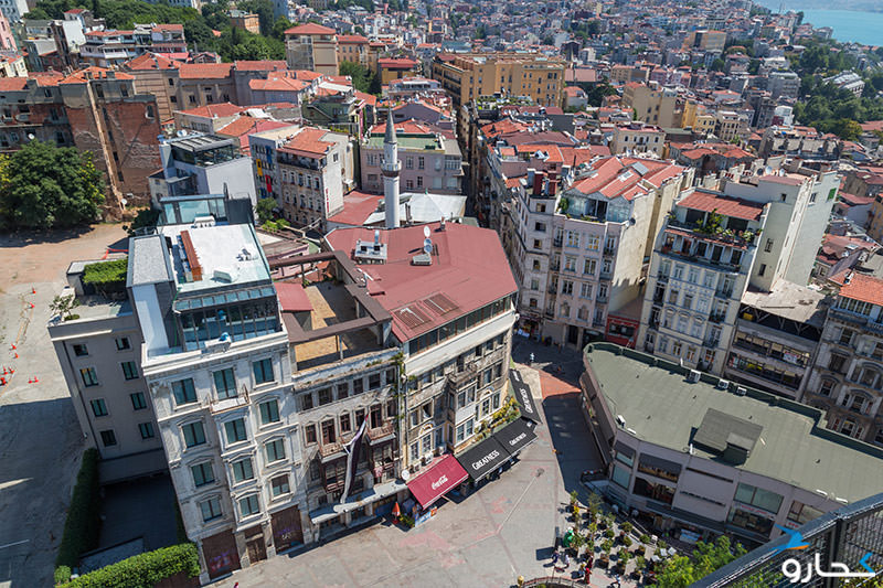 نمای استانبول - برج گالاتا
