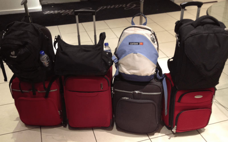چمدان و کیف های دستی نرم برای سفر