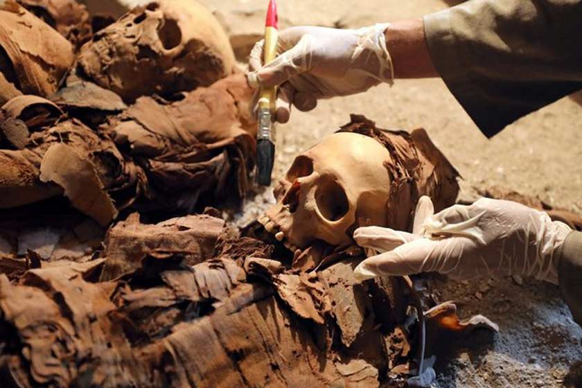  گور ۳۵۰۰ ساله در مصر کشف شد