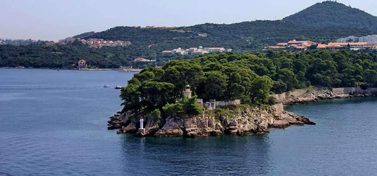 جزیره داکسا در دوبرونیک کروواسی