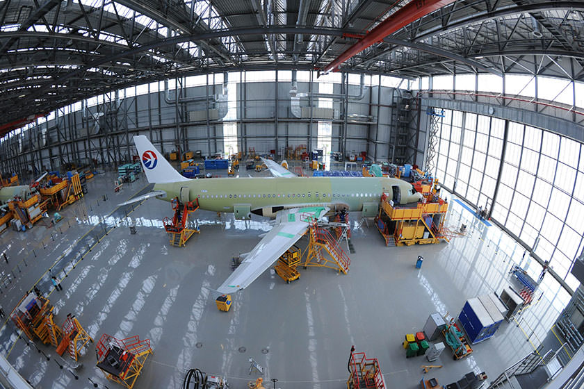 افتتاح نخستین مرکز تکمیل و تحویل هواپیما در چین توسط ایرباس